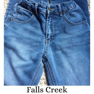 Falls Creek boys denim blue jeans size 12